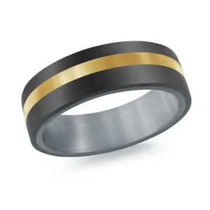 14K Yellow Gold Ring from the Tantalum Collection by Malo - MRDTS-023-7Y