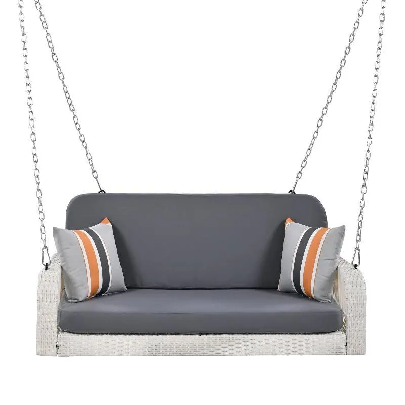 2-Seater Hanging Bench With Chains