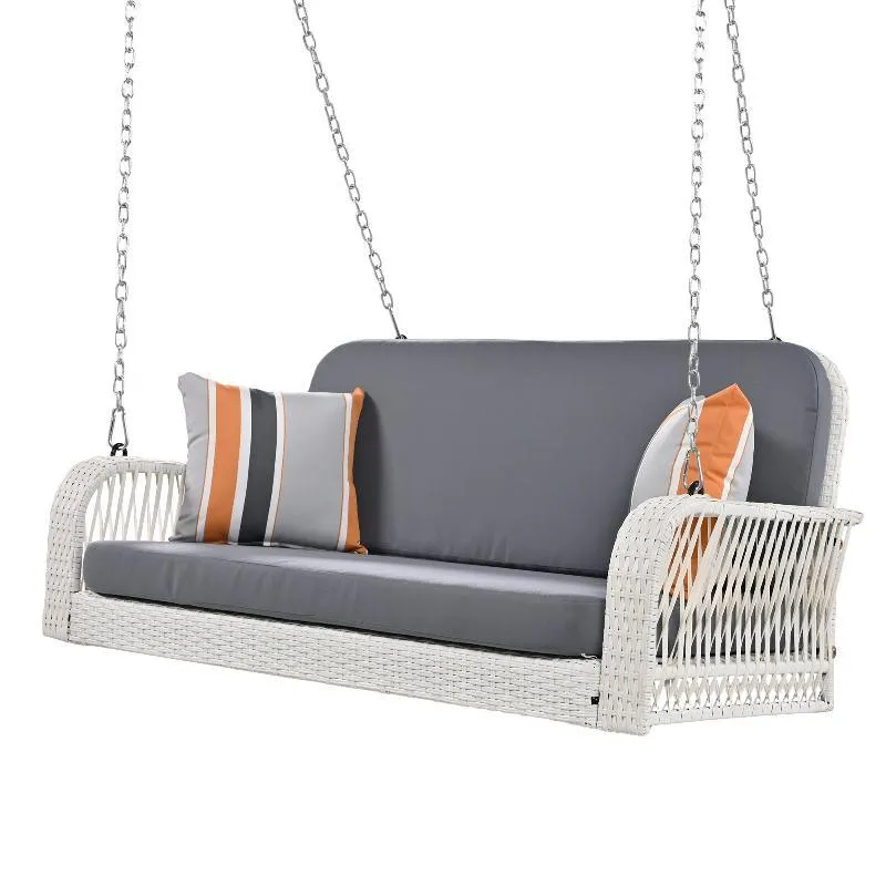 2-Seater Hanging Bench With Chains