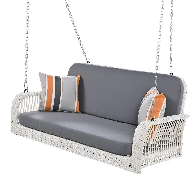 2-Seater Hanging Bench With Chains