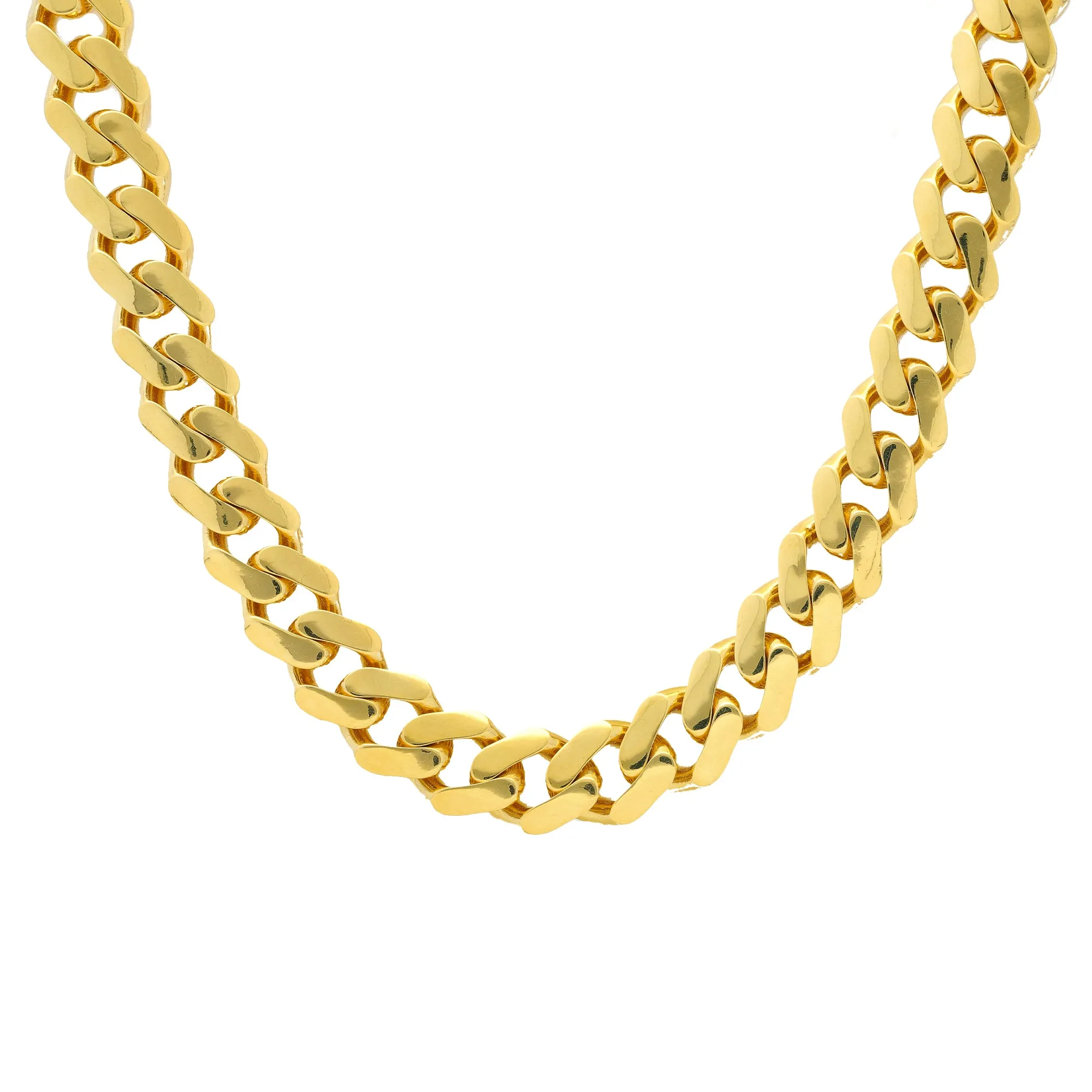 22K Yellow Gold 12mm Cuban Chain (56.9gm)