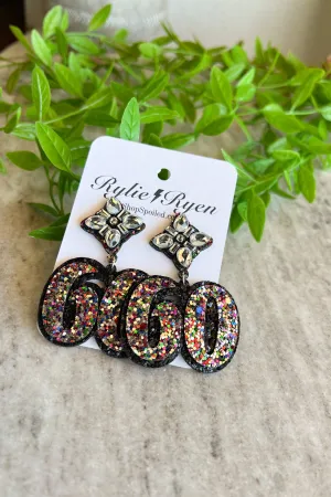 60th Birthday Earrings