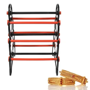 6261 Bangle Stand 3 Step Bangle Storage Organizer Suitable For Display & Home