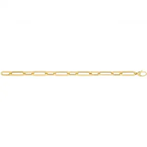 9ct Gold Hollow Bracelet BR696