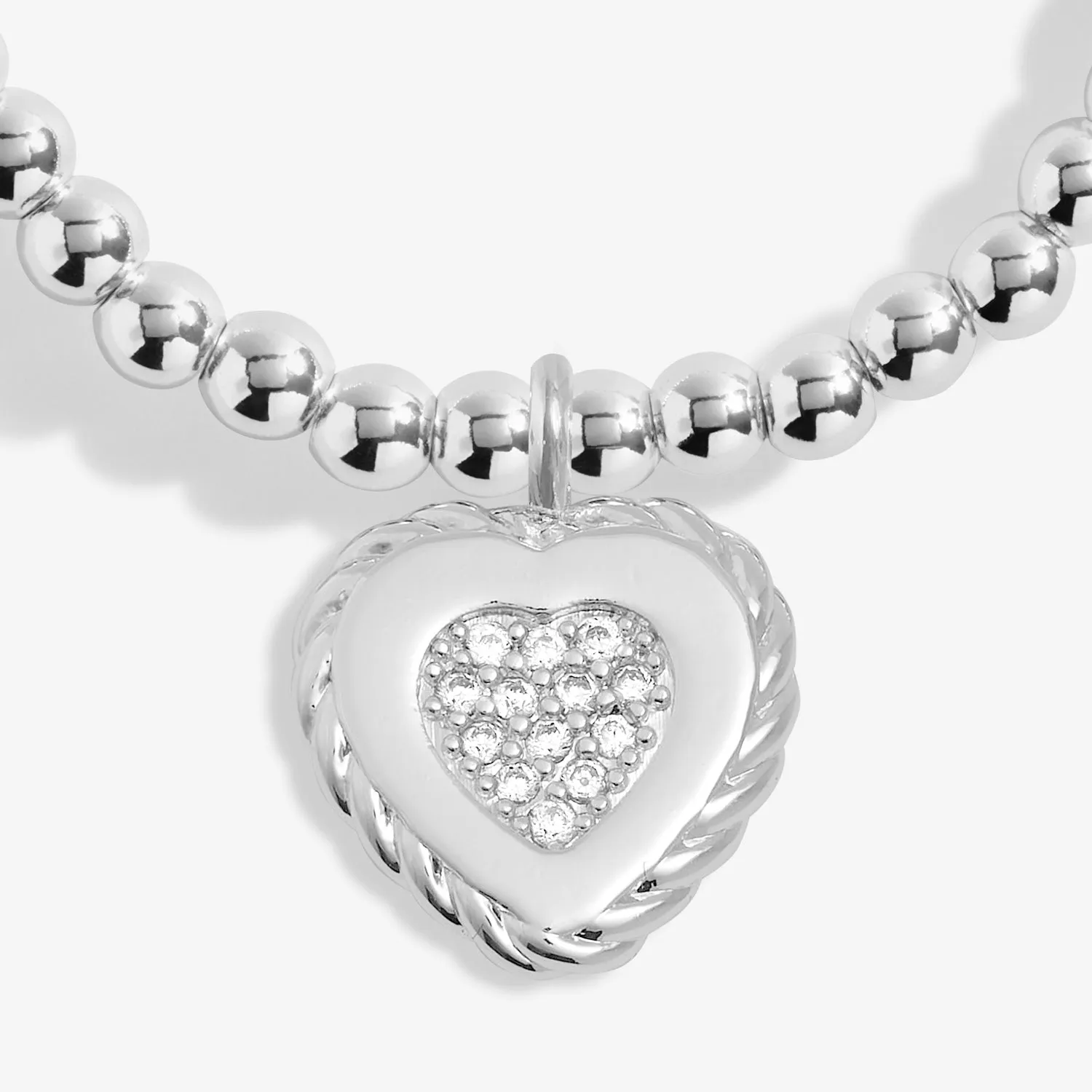 A Little Kind Heart Silver Plated Bracelet 7400