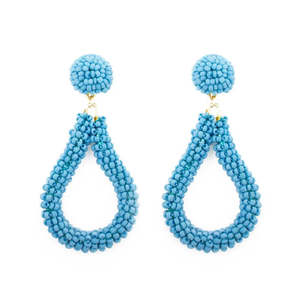 Bead Loop Earrings