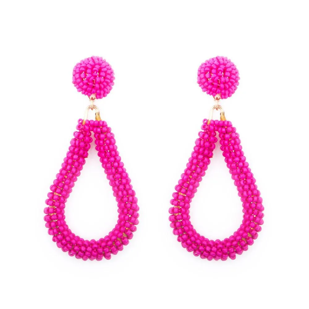 Bead Loop Earrings