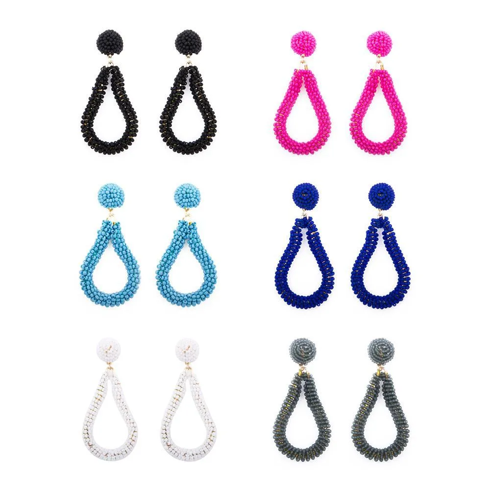 Bead Loop Earrings