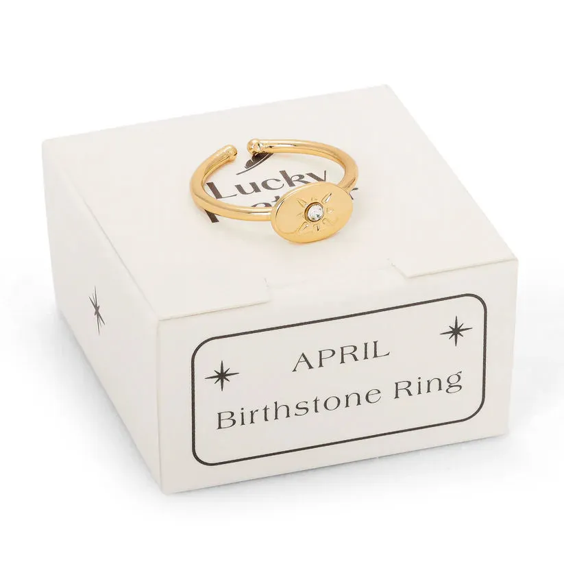 Birthstone Signet Ring