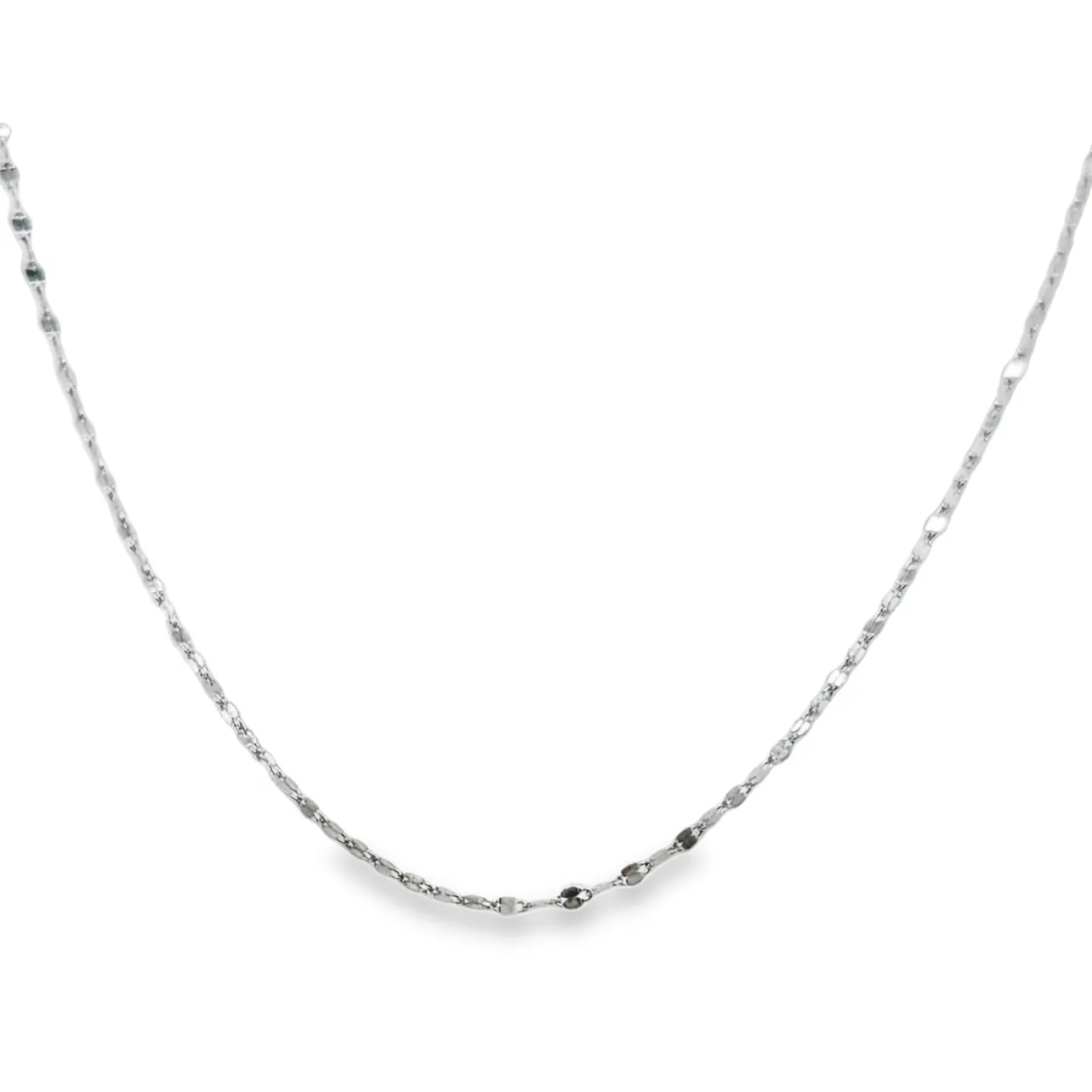 CA200 Flakes Design Chain Necklace 1.5mm