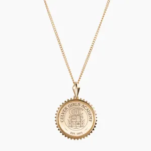 CGA Crest Sunburst Necklace - Cavan Gold