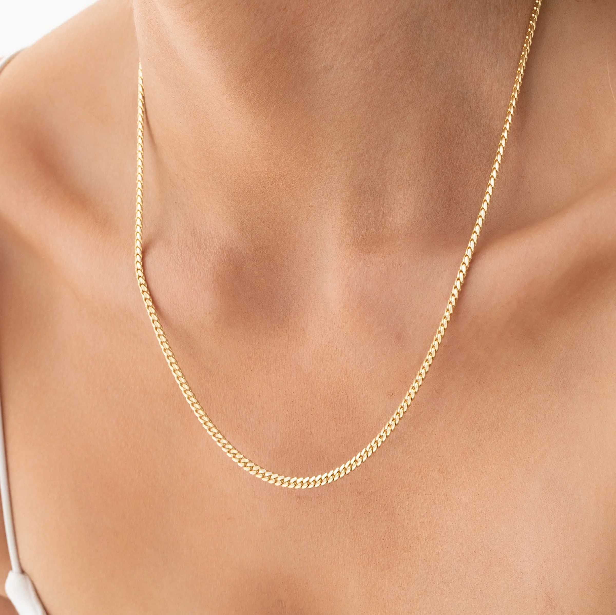 Chic Cuban Curb Chain