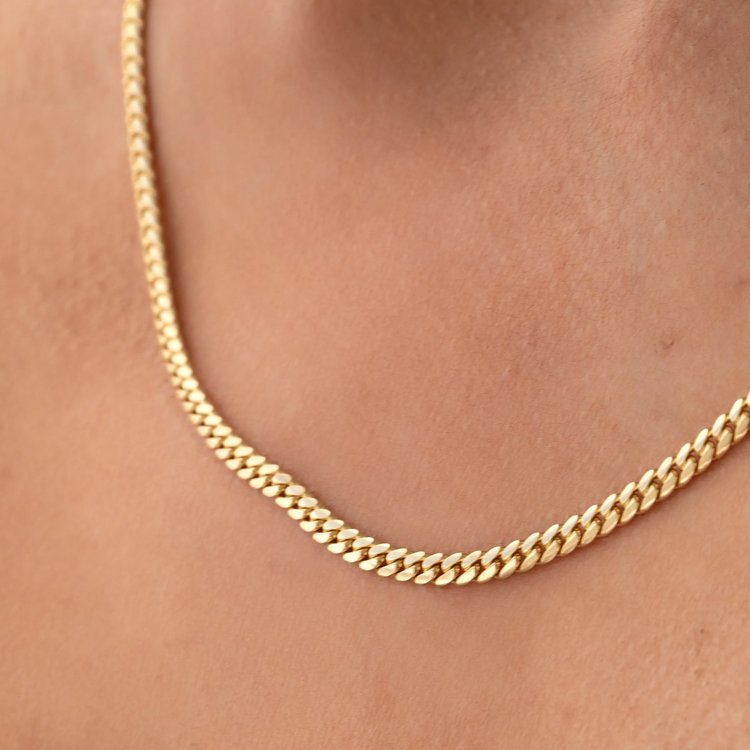 Chic Cuban Curb Chain