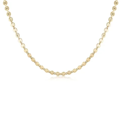 choker infinity chic 15" chain - gold by enewton