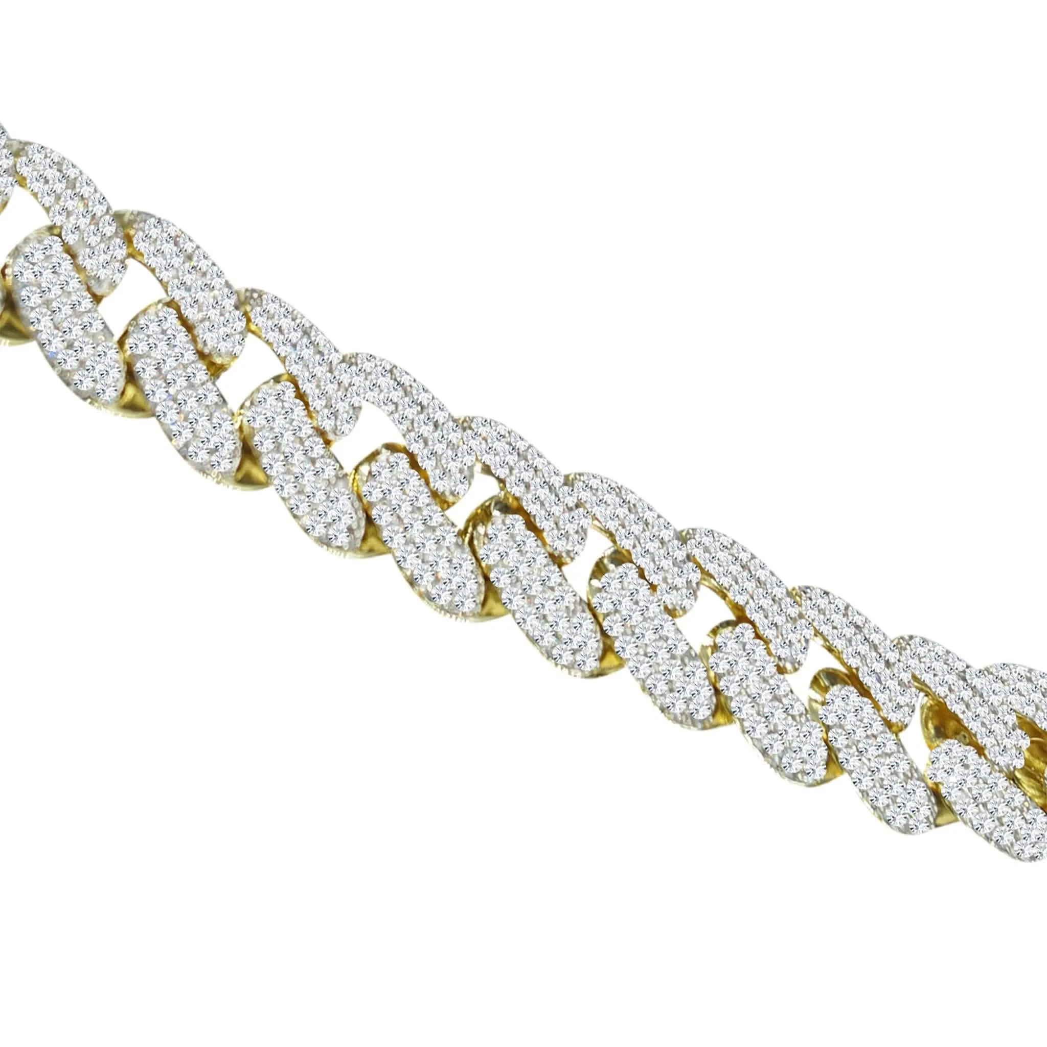 COLT 12 MM Sterling Silver Cuban Chain - Statement of Luxury