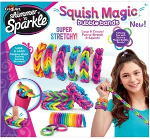 Cra-Z-Art Shimmer 'N Sparkle Squish Magic Bubble Bands