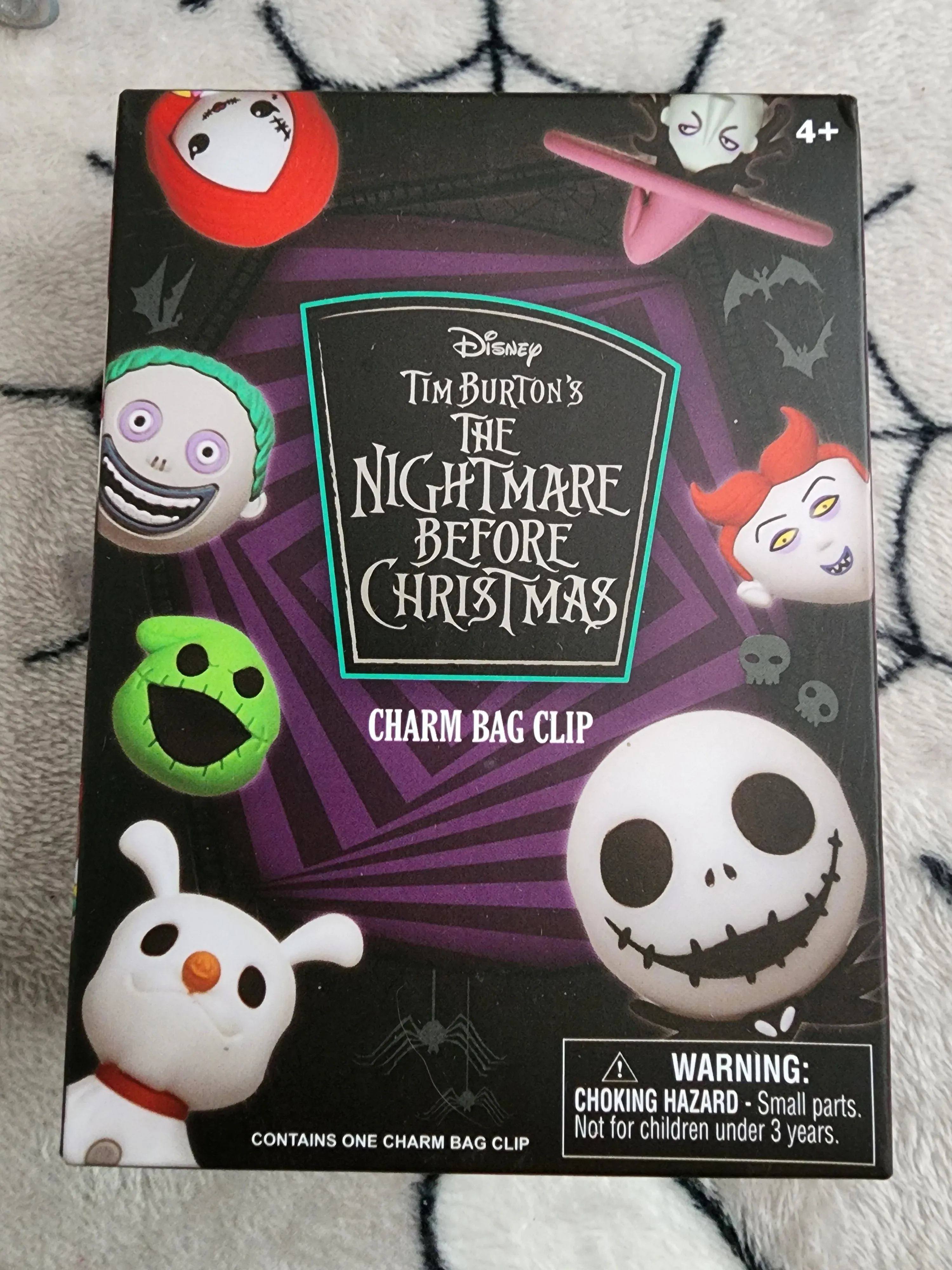 Disney Nightmare Before Christmas Mystery Charm Bag Clips/Bracelets