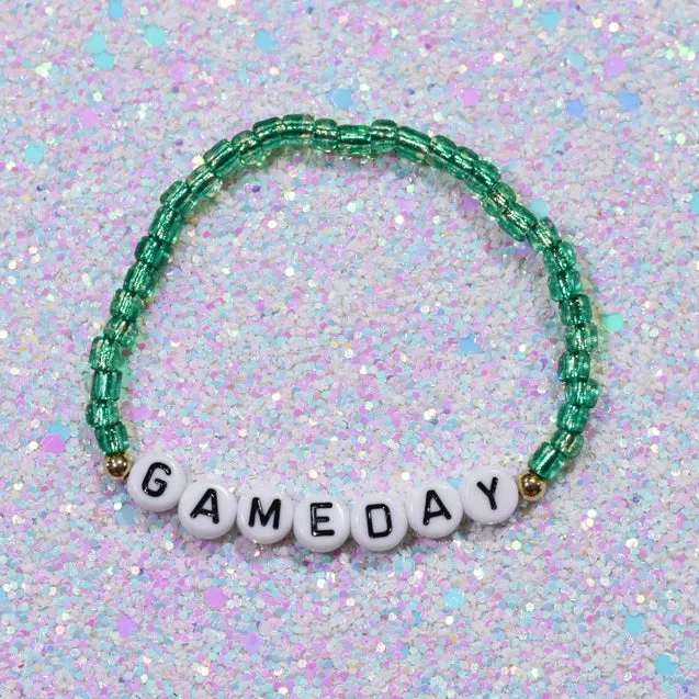 Game Day Beaded Bracelets