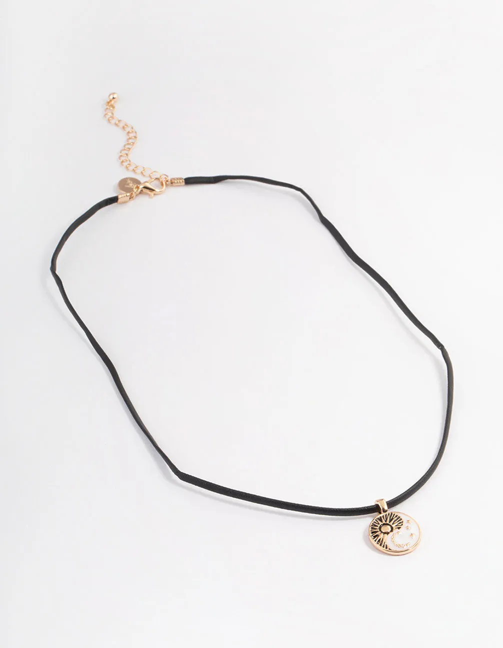 Gold Celestial Yin & Yang Necklace