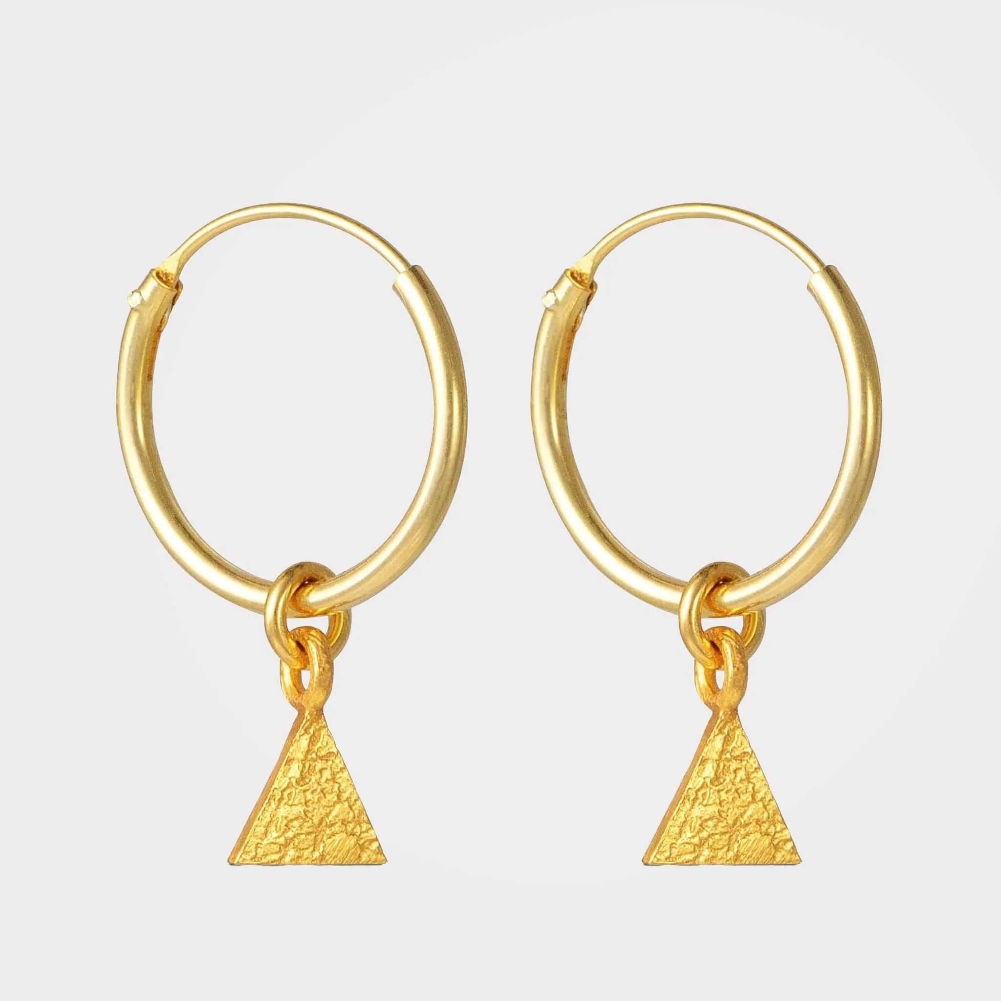 Gold Star Moon Charm Earrings | By Lunar James