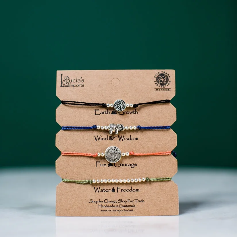 Growth String Charm Bracelet Set