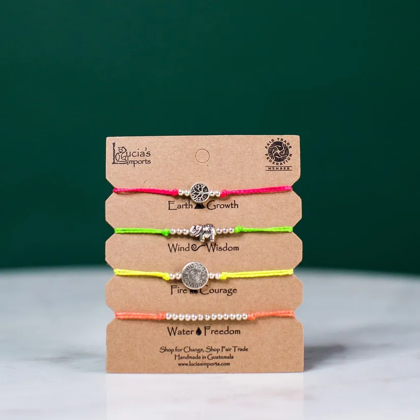 Growth String Charm Bracelet Set