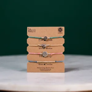 Growth String Charm Bracelet Set