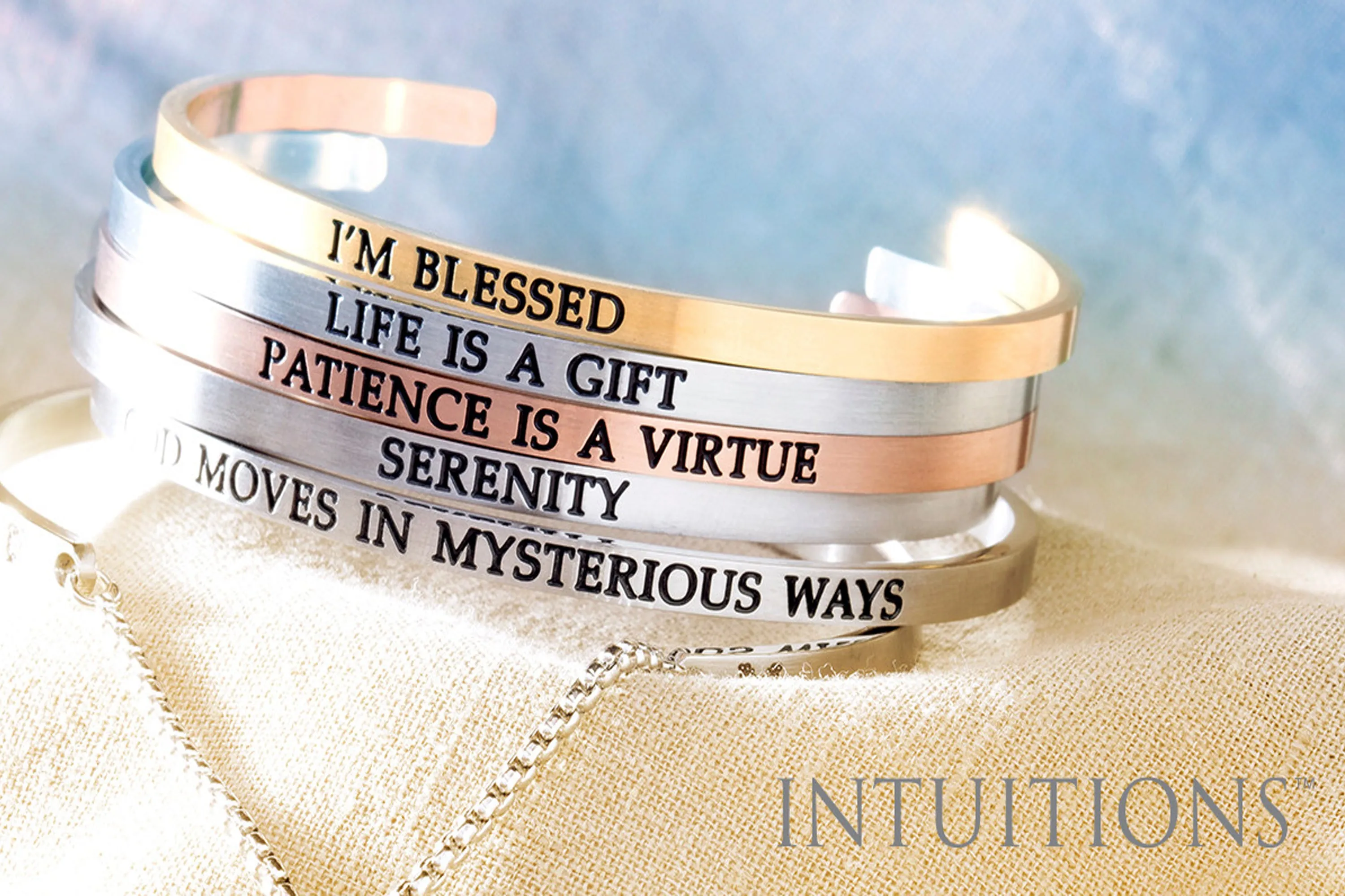 Intuitions Stainless Steel DREAM IT BELIEVE IT ACHIEVE IT Diamond Accent Cuff Bangle Bracelet