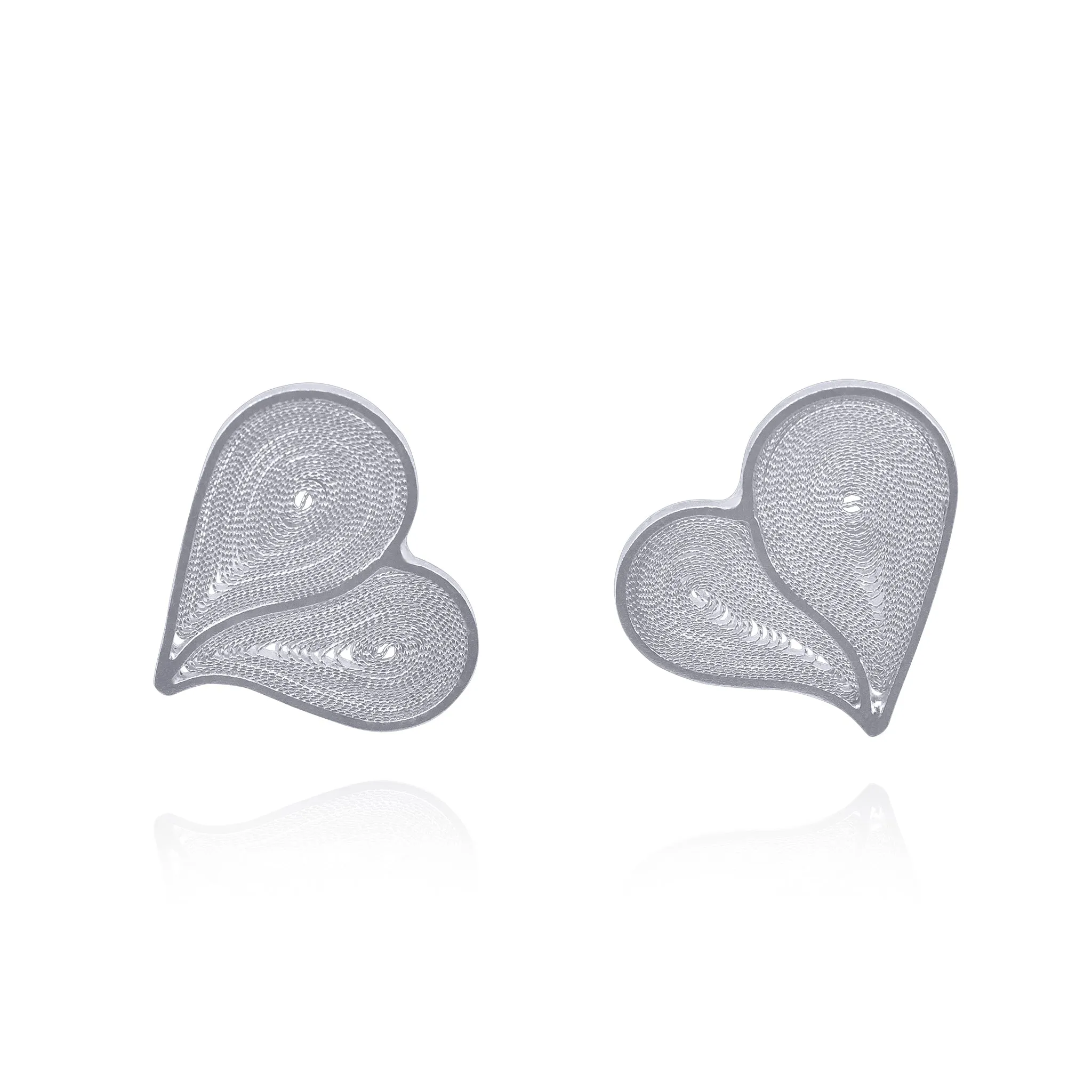 JUDE HEART SILVER SET