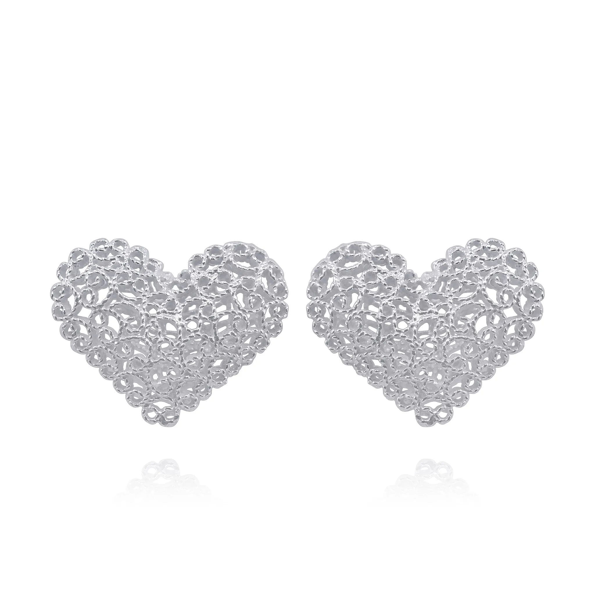 KATE HEART SILVER SET