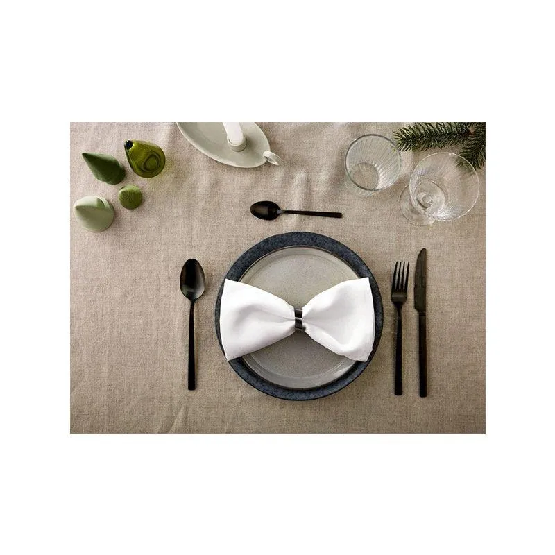 LIVARNO HOME Napkin Set with Metal Napkin Rings