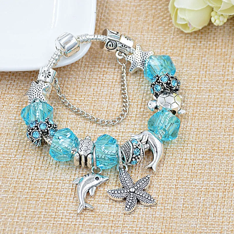 Ocean themed Bracelet - various sizes & colors