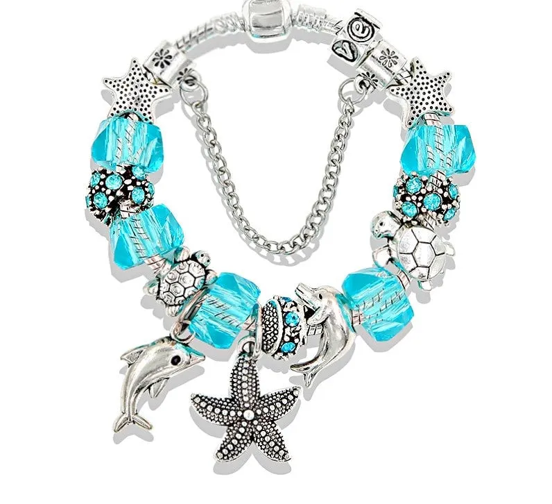 Ocean themed Bracelet - various sizes & colors