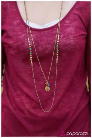 Paparazzi Necklace ~ In This Neck of The Woods  - Multi