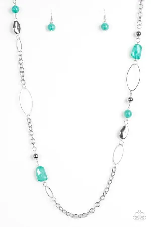 Paparazzi Necklace ~ Popular Demand - Green