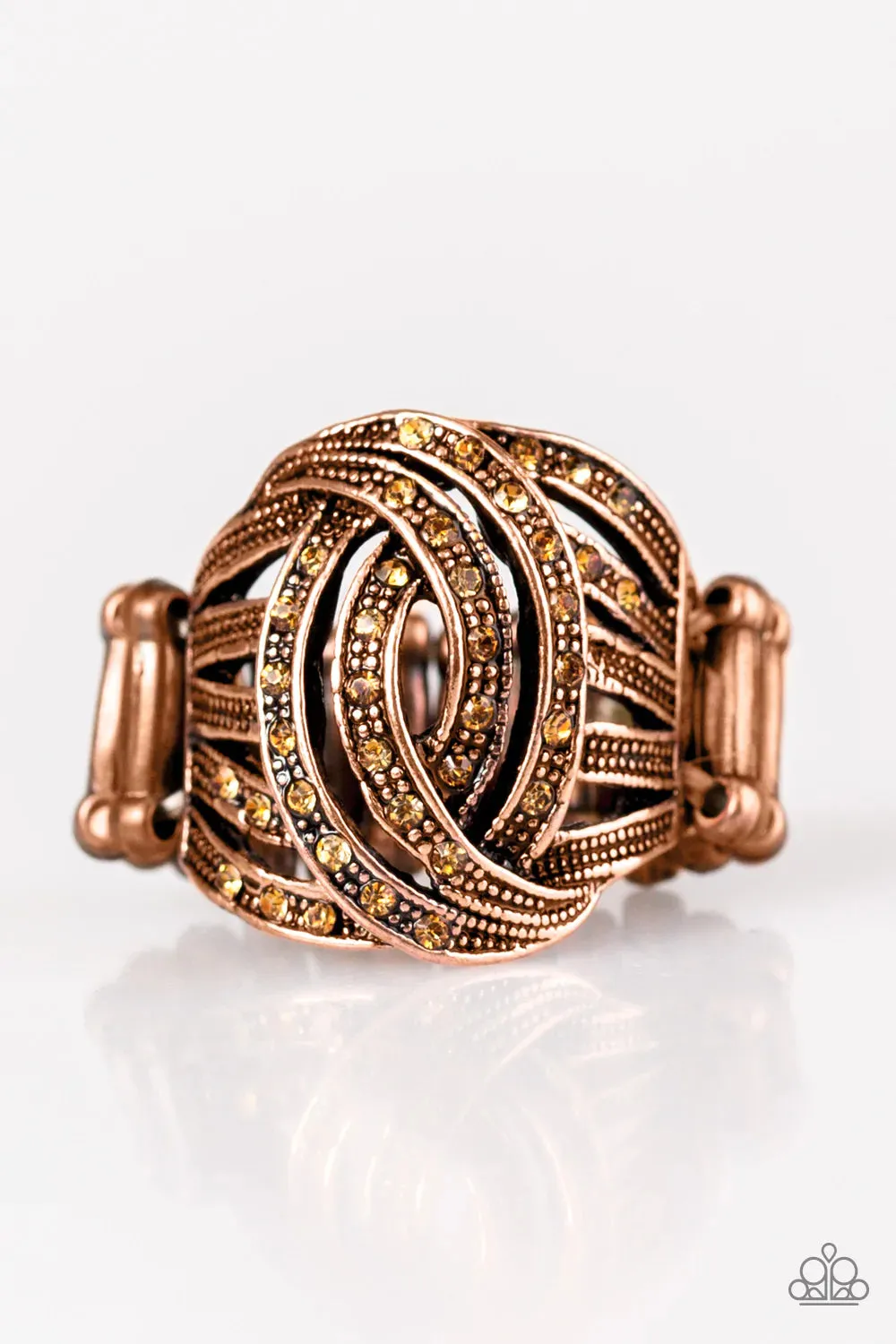 Paparazzi Ring ~ Cut and RUNWAY - Copper