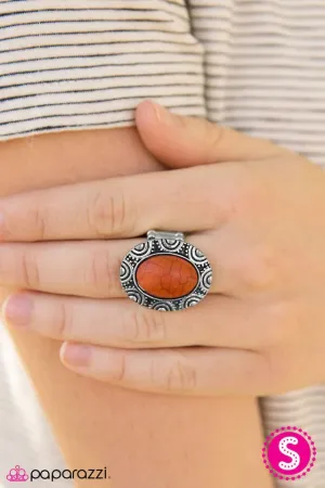 Paparazzi Ring ~ Dune Chaser - Orange