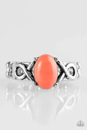 Paparazzi Ring ~ March To Your Own BEAD - Orange