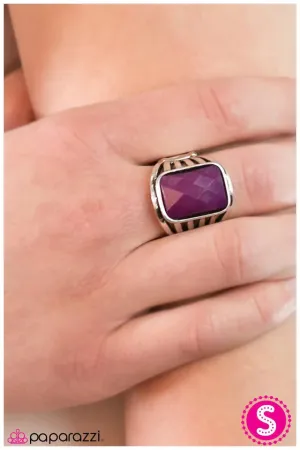 Paparazzi Ring ~ Scandalous Behavior - Purple