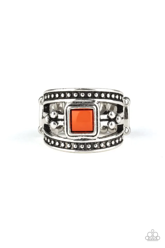 Paparazzi Ring ~ Vivid View - Orange