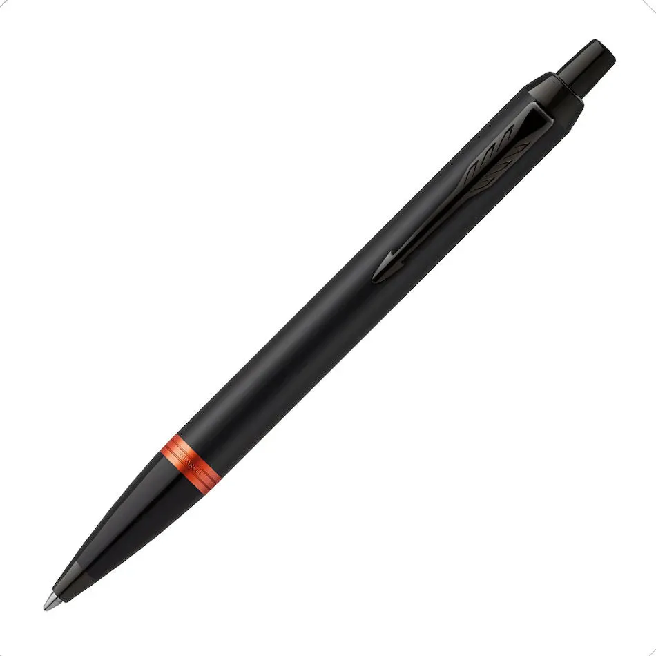 Parker IM Vibrant Rings Ball Pen - Flame Orange