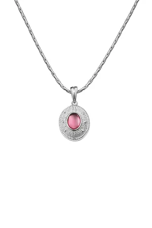 Pendant with Pink Stone