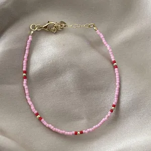 Pink Bead Bracelet