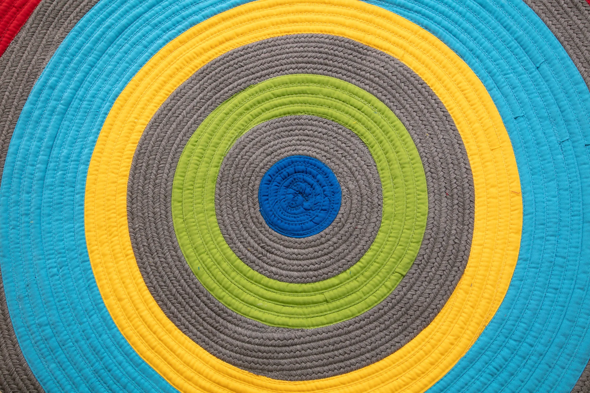 Primary Rings Rug