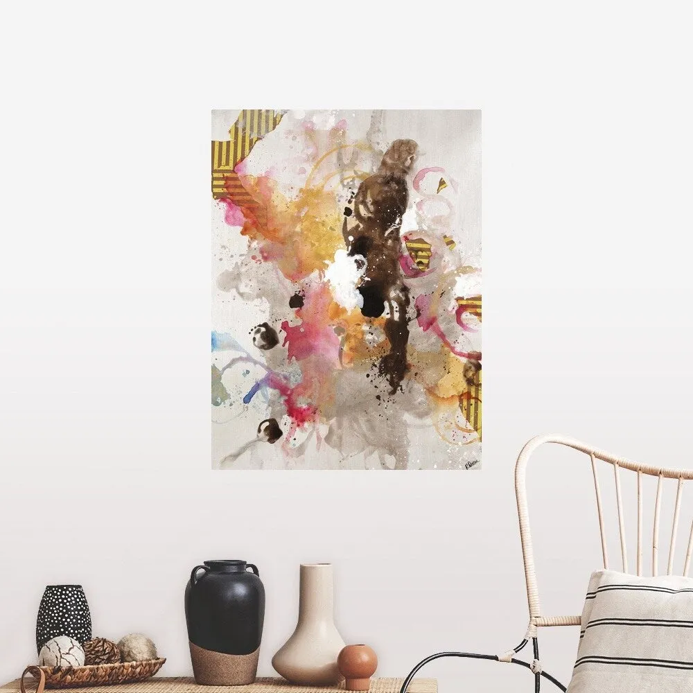 "Convivial Hues I" Poster Print - Multi