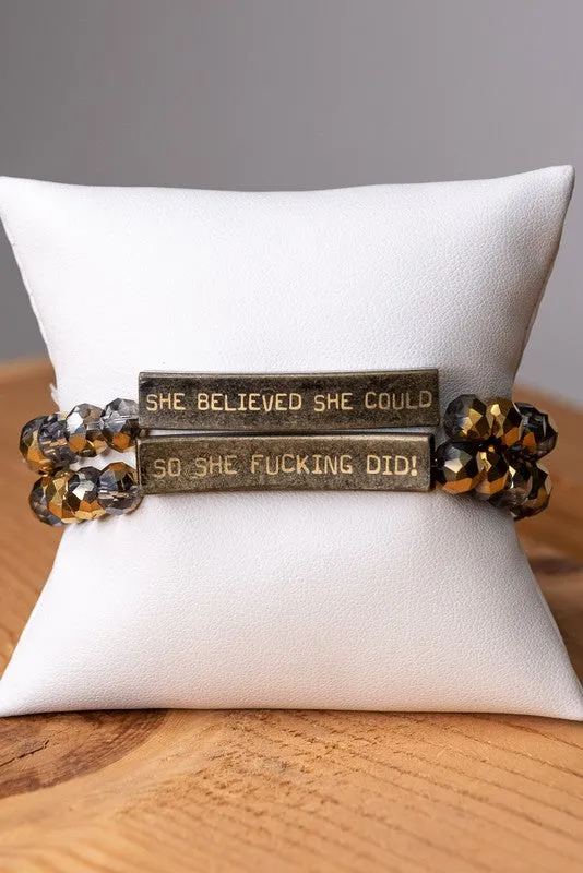 "Two-Sided" Inspo Bracelets