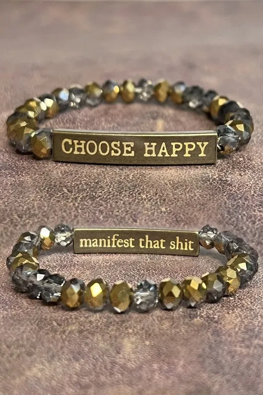 "Two-Sided" Inspo Bracelets