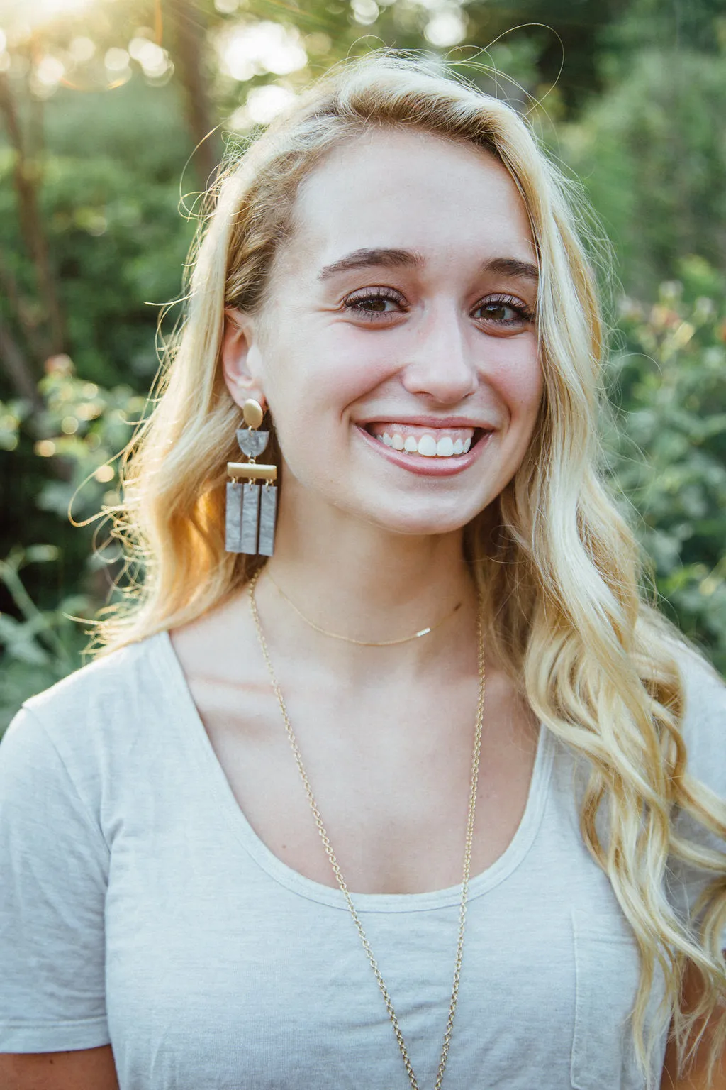 Ramona Acrylic Geometric Earrings