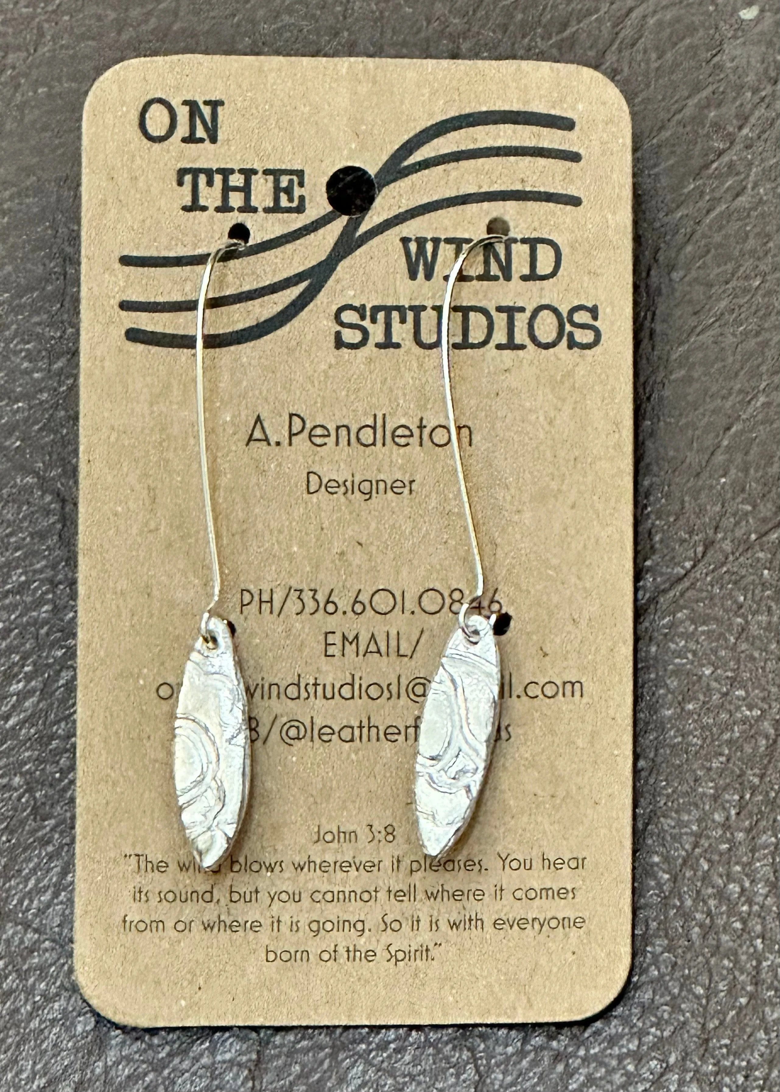 Refined by Fire Hand Crafted Silver Earrings