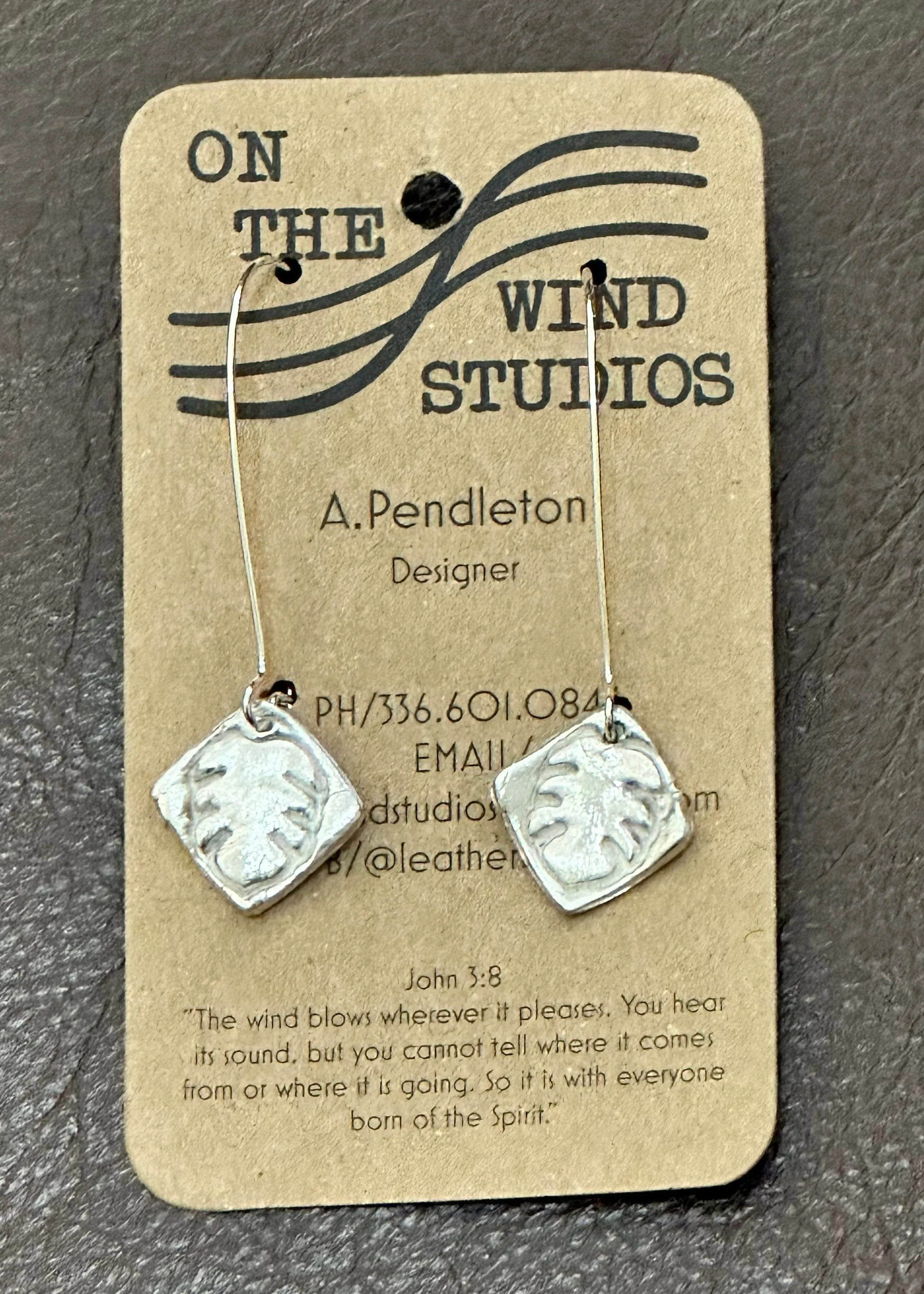 Refined by Fire Hand Crafted Silver Earrings